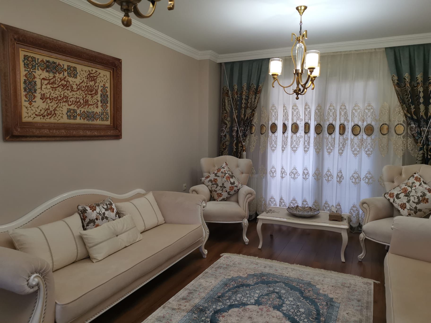 ADNAN MENDERES MAH. AKSU SİTESİ (3+1) LÜX EŞYALI  YÜKSEK GİRİŞ DAİRE 3+1